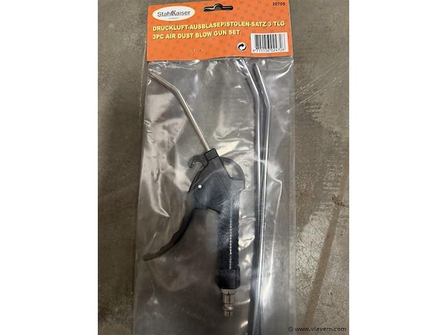 3 delige luchtpistolen set - afbeelding 2 van  4