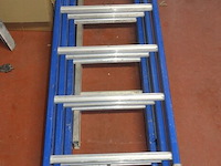 3-delige schuifladder 12 treden, alu ladder 16 treden , alu ladder 18 treden (18,19) - afbeelding 5 van  8