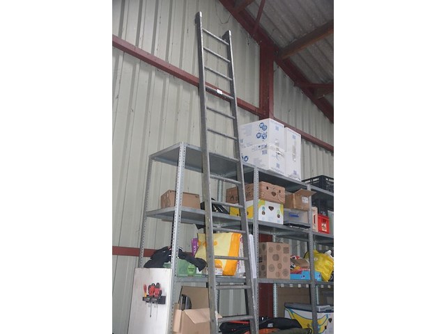 3-delige schuifladder 12 treden, alu ladder 16 treden , alu ladder 18 treden (18,19) - afbeelding 7 van  8