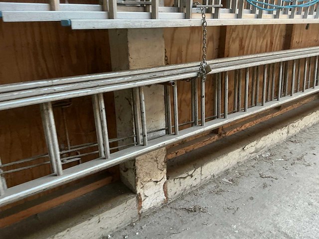 3-delige schuifladder - afbeelding 3 van  6