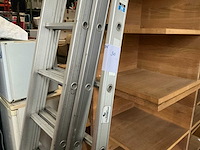 3-delige schuifladder - afbeelding 4 van  4