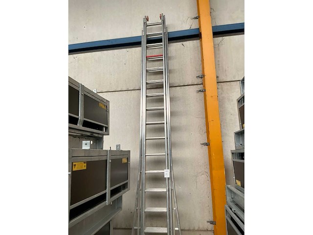3-delige schuifladder - afbeelding 2 van  4