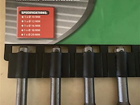 3 delige sds steenboren set 750 mm - afbeelding 2 van  4