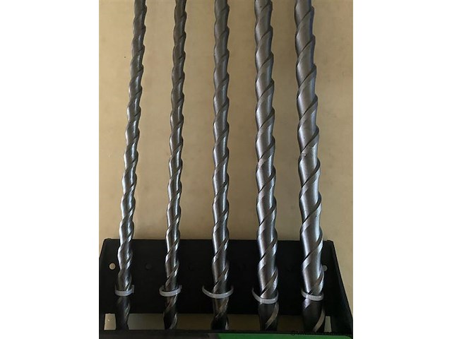 3 delige sds steenboren set 750 mm - afbeelding 3 van  4