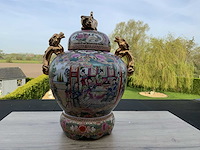 3-delige set chinees porselein h45cm - afbeelding 1 van  5