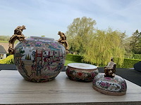3-delige set chinees porselein h45cm - afbeelding 4 van  5