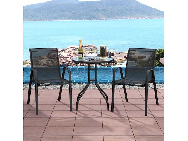 3-delige tuinset 2 fauteuils - afbeelding 1 van  2