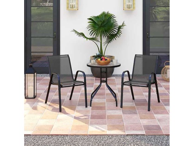 3-delige tuinset 2 fauteuils - afbeelding 5 van  7
