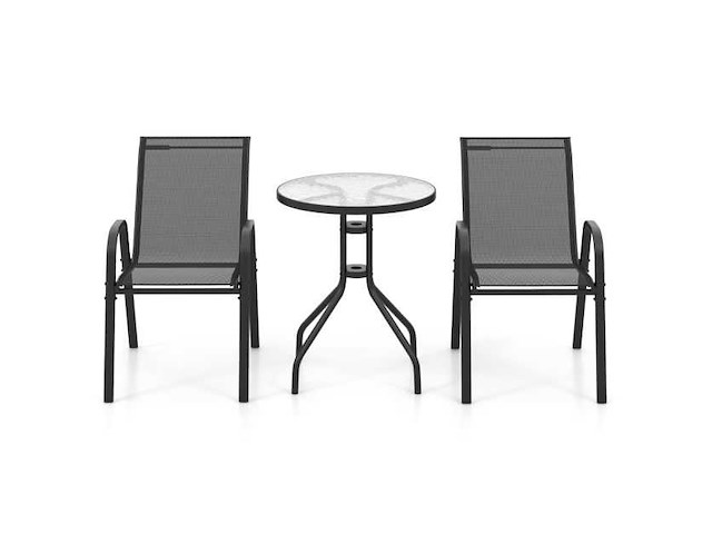 3-delige tuinset 2 fauteuils - afbeelding 7 van  7