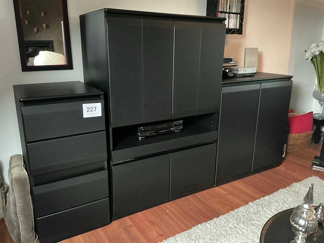 3-delige tv meubel combinatie/opsteling - afbeelding 1 van  3