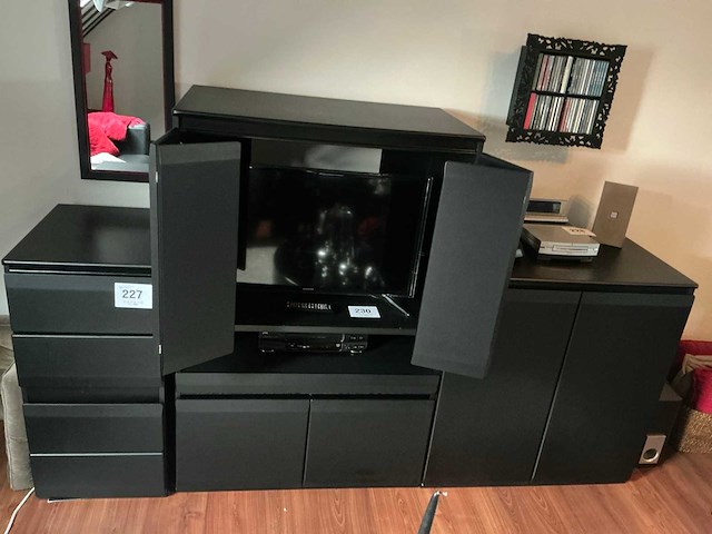 3-delige tv meubel combinatie/opsteling - afbeelding 3 van  3