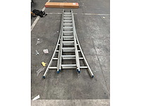 3-delige uitschuifbare ladder - afbeelding 2 van  5