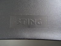 3-delige vergadertafel + 8x stapelbare stoel sting - afbeelding 5 van  6