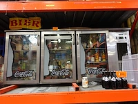 3-deurs flessenkoeler gamko + inhoud