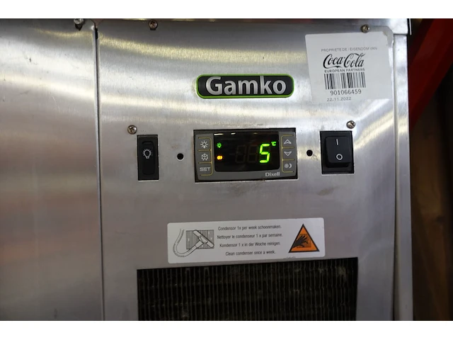 3-deurs flessenkoeler gamko + inhoud - afbeelding 6 van  7