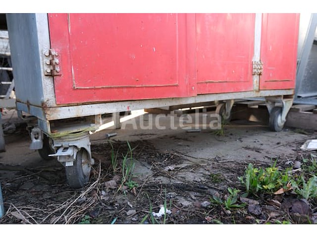 3-deurs metalen kast - afbeelding 3 van  7