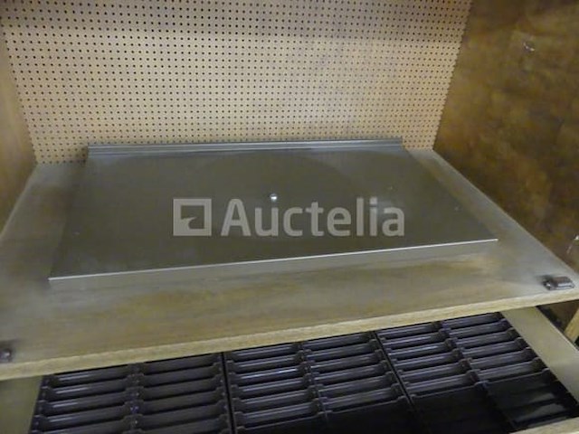 3-deurs tv-meubel, 1 eikenhouten lade - afbeelding 1 van  4