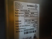 3-deurs vitrine koelkast gamko - afbeelding 4 van  5