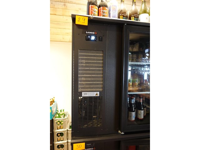 3-deurs vitrine koelkast gamko - afbeelding 2 van  5
