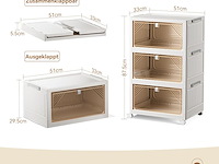 3 dieren-opbergdozen met deksel - afbeelding 2 van  6