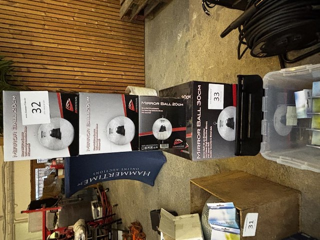 3 discobollen 20cm met motor - afbeelding 1 van  2