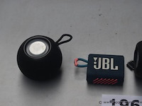 3 div bluetooth speakers wo jbl, zonder kabels, werking niet gekend - afbeelding 3 van  3