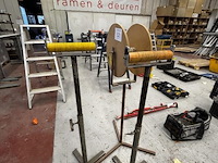 3 div rolbokken + haspelhouder - afbeelding 1 van  3