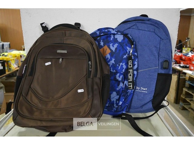 3 div rugzakjes - afbeelding 1 van  3