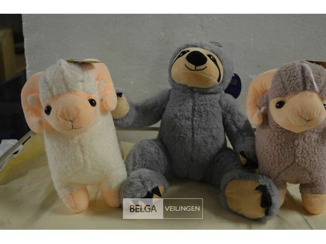 3 div soorten knuffels - afbeelding 2 van  3