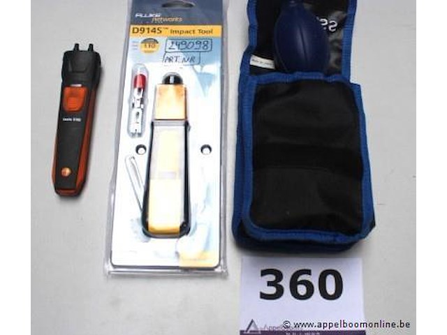 3 div toestellen wo testo 510i en fluke d914s - afbeelding 1 van  2
