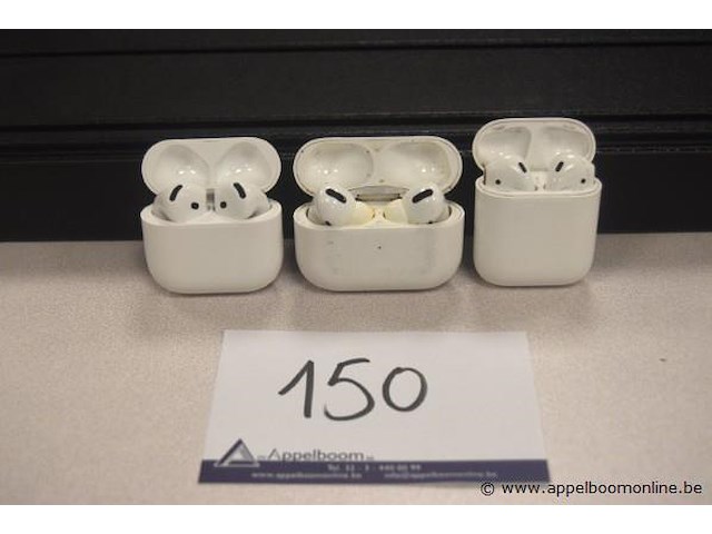 3 div wireless earphones apple, zonder kabels, werking niet gekend - afbeelding 1 van  3
