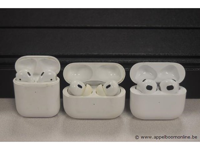 3 div wireless earphones apple, zonder kabels, werking niet gekend - afbeelding 2 van  3