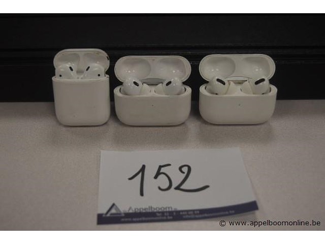 3 div wireless earphones apple, zonder kabels, werking niet gekend - afbeelding 1 van  3