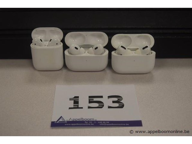 3 div wireless earphones apple, zonder kabels, werking niet gekend - afbeelding 1 van  3