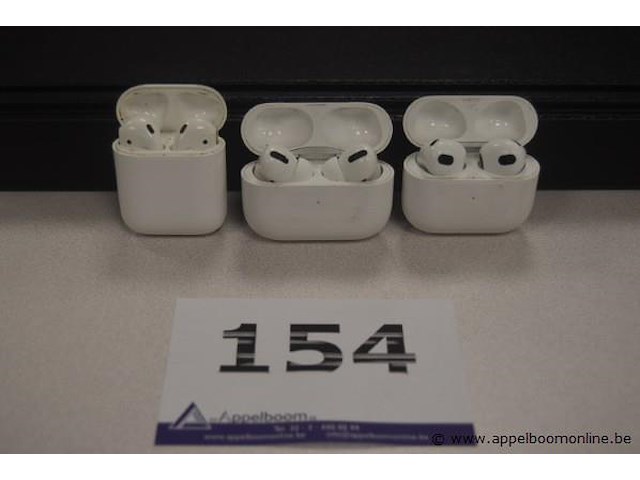 3 div wireless earphones apple, zonder kabels, werking niet gekend - afbeelding 1 van  3