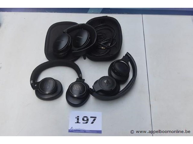 3 div wireless headphones, zonder kabels, werking niet gekend - afbeelding 1 van  3