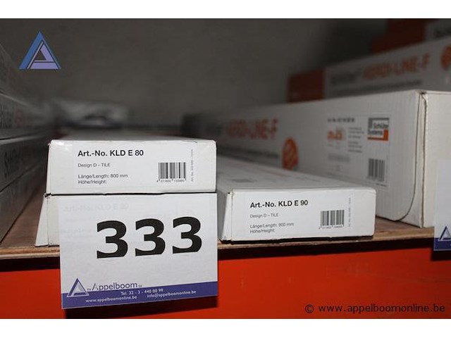 3 diverse afvoersystemen schlüter - afbeelding 1 van  3