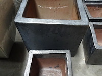 3 diverse bloempotten - afbeelding 4 van  5