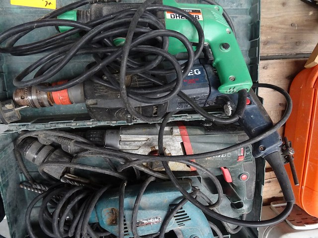 3 diverse boormachines - afbeelding 3 van  5