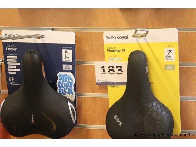 3 diverse fietszadels selle royal - afbeelding 2 van  2