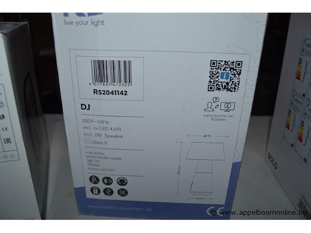 3 diverse lampen - afbeelding 3 van  4