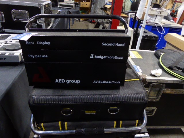 3 diverse lege werkkoffers - afbeelding 2 van  2