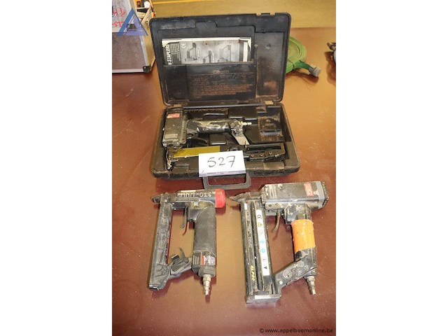 3 diverse nagelpistolen - afbeelding 1 van  3