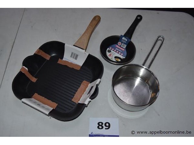 3 diverse pannen - afbeelding 1 van  1