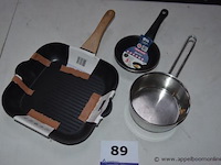 3 diverse pannen