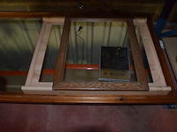 3 diverse spiegels, 2 wandversieringen, kapstok - afbeelding 4 van  5