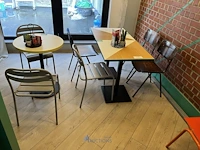 3 diverse tafels met 6 stoelen - afbeelding 20 van  20