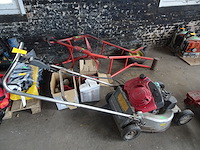 3 diverse tuinmachines voor onderdelen