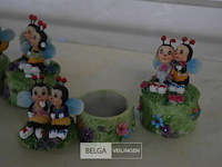 3 doosjes van 4 gedecoreerd potjes - afbeelding 4 van  5