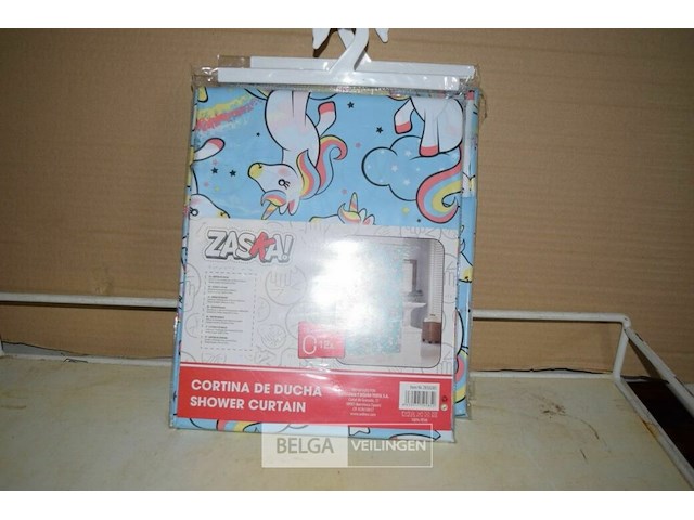 3 douchegordijnen 180x200 cm - afbeelding 1 van  1